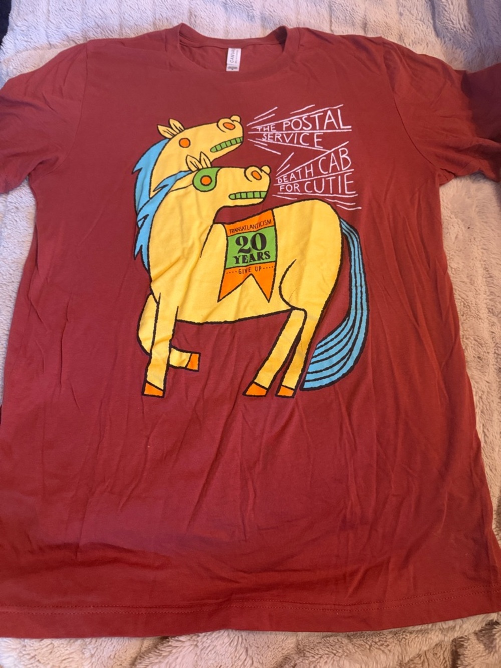 The Postal Service/Death Cab For Cutie Concert T-Shirt